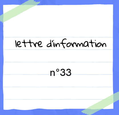 lettre du président  n°33
