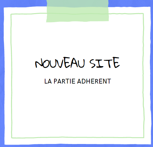 Démarrage de la refonte du site adhérents du GERACFAS