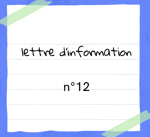 La lettre d’infos n° 12 DU GERACFAS 6 avril 2020
