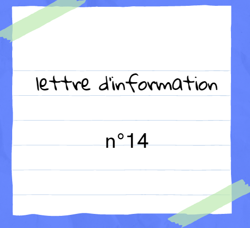 La lettre d’infos n°14 DU GERACFAS
