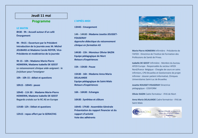 Journée d'Etude Nationale